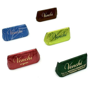 现货意大利进口闻绮Venchi75%黑巧吉安杜佳牛奶开心果巧克力零食