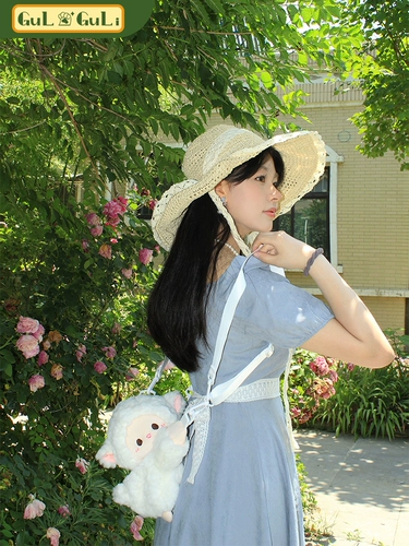 Плюшевая сумка через плечо, кукла, рюкзак, подарок на день рождения