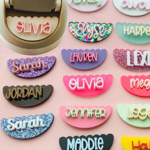 Owala 杯盖标签底板Tumbler tags个性化姓名一件定制