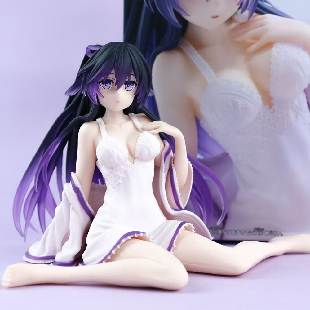 夜刀神十香手办约会大作战手办海景房手办机箱手办车载桌搭摆件