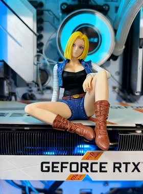 七龙珠手办人造人18号手办海景房手办机箱手办显卡手办机箱摆件