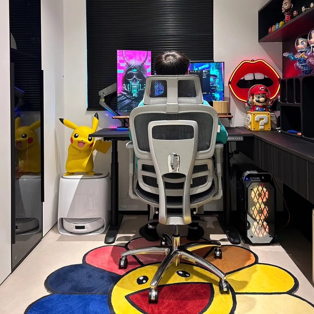 歌德利办公椅升降靠背人体工学