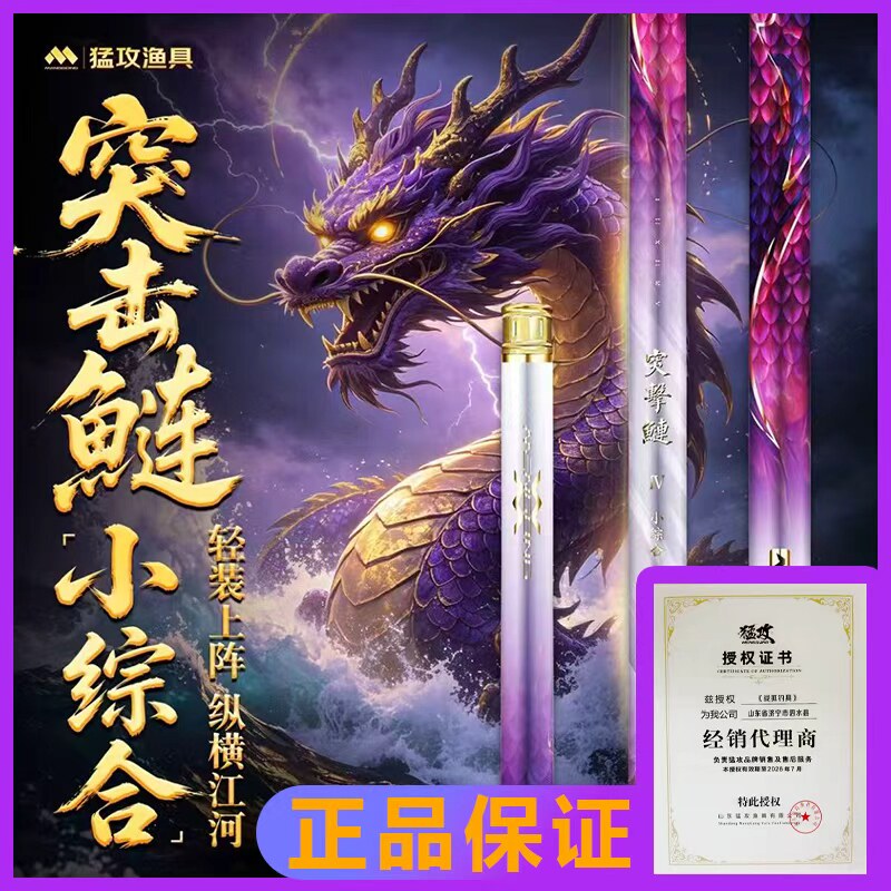 猛攻突击鲢四代小综合钓鱼竿台钓竿超轻硬翘嘴鲫鲤手杆