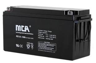 150 直销MCA中商国通蓄电池FC12 12V150AH直流屏固定型阀控密封式