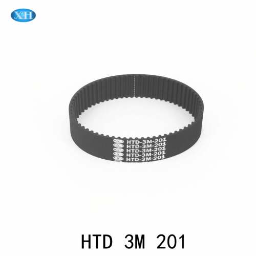 XH橡胶同步带HTD 3M201«STS·RPP67双面齿形带DA DB加厚海绵彩胶»