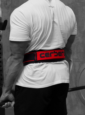 Cerberus健身腰带深蹲健身运动护腰男女专业器械训练运动举重硬拉