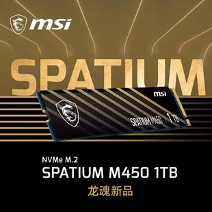 微星M450 1TB固态硬盘台式电脑M470 PRO主机SSD笔记本台式机NVME