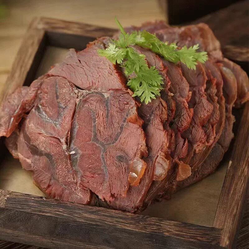 牛肉减脂餐0脂肪开袋即食0卡0反式脂肪酸腱子五香黄牛肉古法制作内蒙古特产卤真空高蛋白卤味酱熟食健身轻食低负担