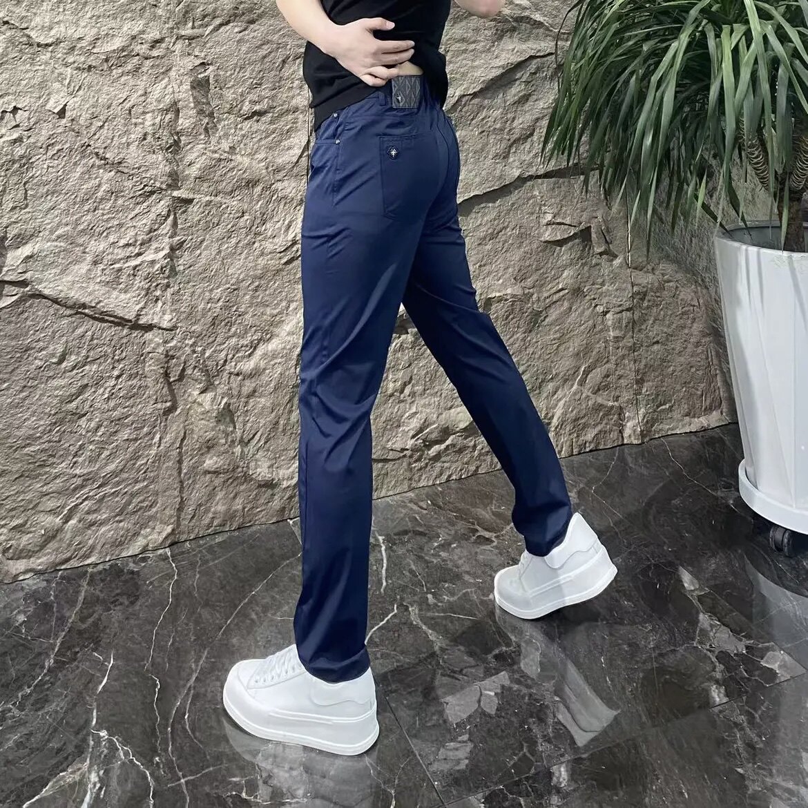春季男士商务休闲裤男裤男士
