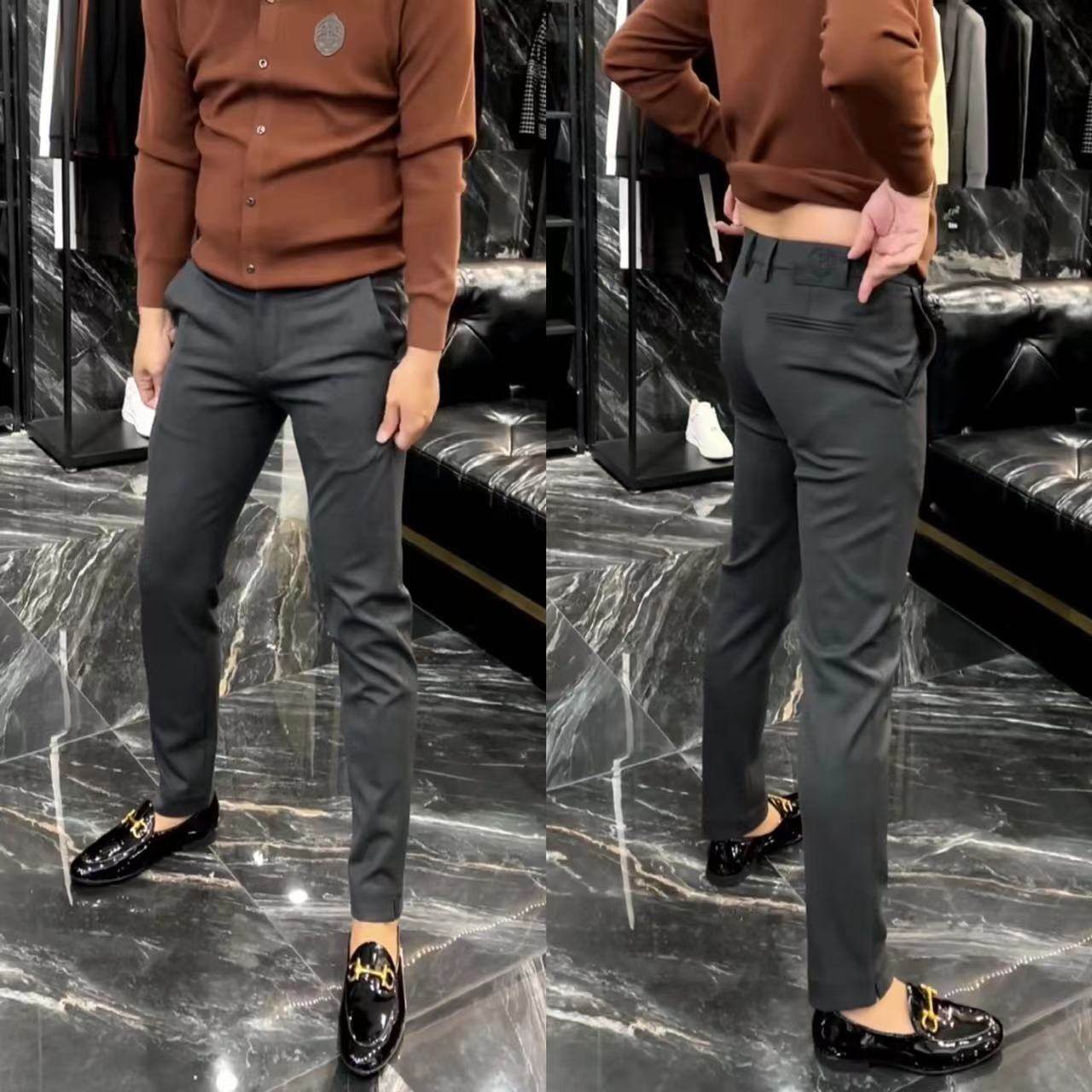 15019春季新款男士商务休闲裤时尚潮流休闲九分男款西裤百搭男裤