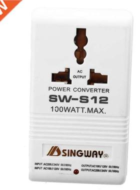 SINGWAY S12 100W 110V 120V to 220V 240V Step-Up Down Voltage