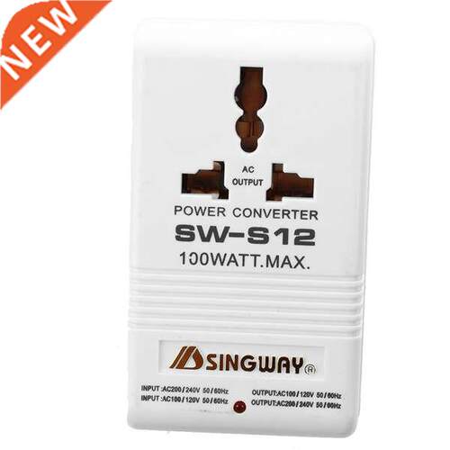 SINGWAY S12 100W 110V 120V to 220V 240V Step-Up Down Voltage