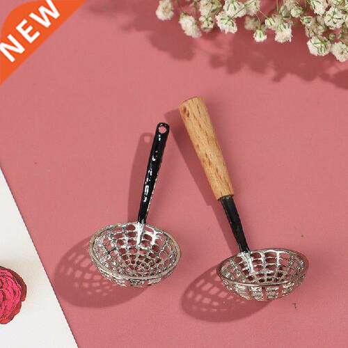 Metal Kitchen Toy Kitchen Micro Colander 1/12 for Dollhouse