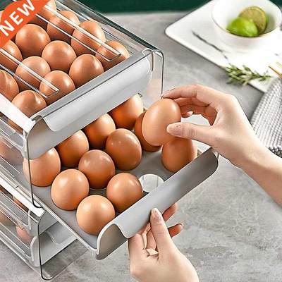 Household Egg Storage Box Anti-Drop Refrigerator Storage