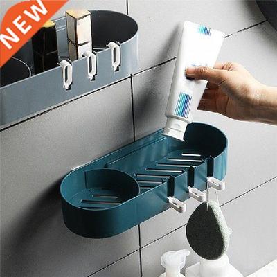 Rotating Storage Rack Toilet Rack Wall-Mounted Bathroom