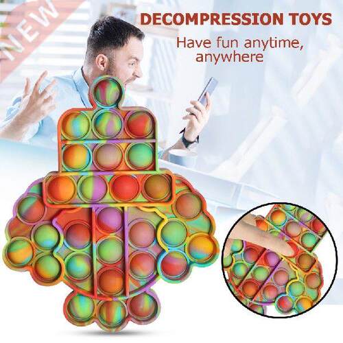 Funny Slow Soft Kid Decompression Balls Push Fidget Sensory