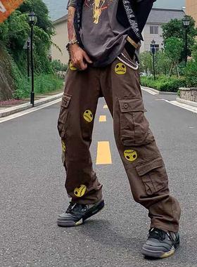 Grimace Drilling Multi-pocke Overalls for Men and Women Stra