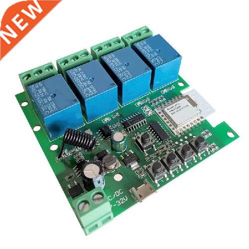 4CH Zigbee Smart Light Switch Module DC 5/12/2V RF4