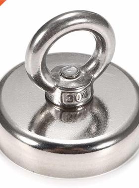 304 Neodymium NdFeB Magnet 60x50mm Ni-Cu-Ni Plating For Dete