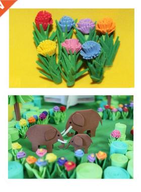 10Pcs 20x30cm Sponge Foam Paper 2mm Thickness Polyester Felt