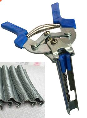 1pc Hog Rng Pler Tool and 600pcs M Clps Chcken Mesh Cage