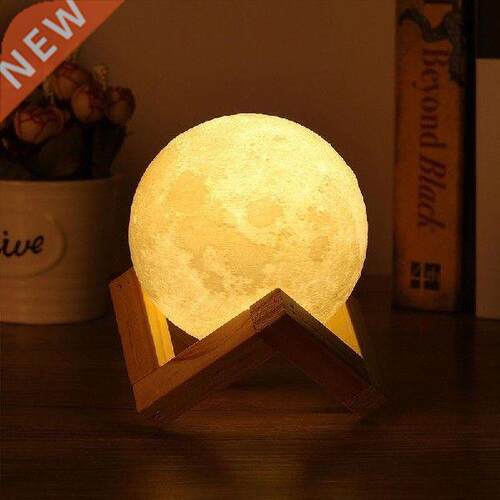 Luminous Moon Light Holder Party Desk Lamp Personality Moon