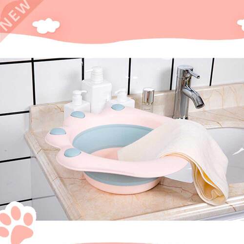 Folding Washbasin Household Large Wash Basin Portable Retrac