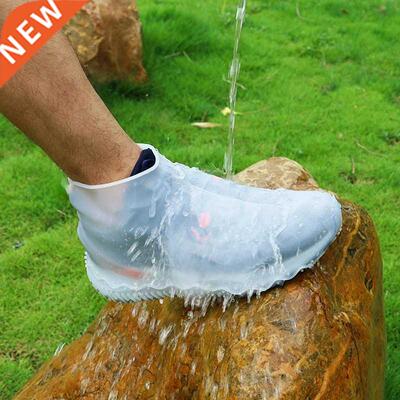 Thicken Silicone Rain Boots Waterproof Shoe Cover Unisex Sho