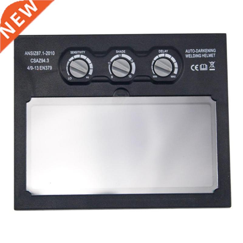 Solar Auto Darkening Filter Welder Goggles LCD Solar Lens He