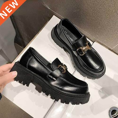 Spring and Autumn New Women&#s Flat Shoes Ladies Leathe