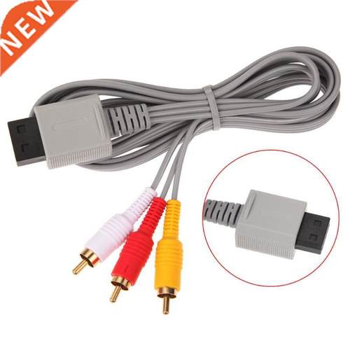 AV Composite 3 RCA Cable 1.8m Component cable Audio Video Fo