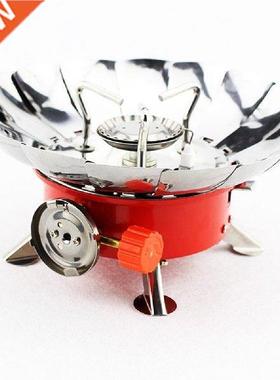Portable Windproof Camping Stove Gas Stainless Steel