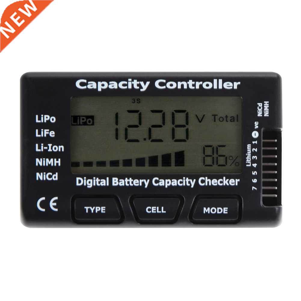 Details about LCD Battery Capacity Voltage Checker Tester fo
