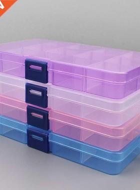 1pcs Plastic 6/815 Storage boxes Slots Adjustable packaging
