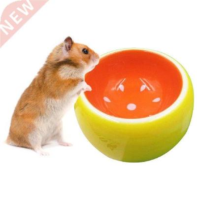 Small Pet Ceramic Bowls Creative Cute Fruit Pattern Bowl