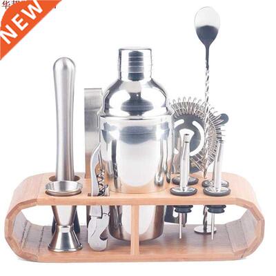 12 pi&egrve;ces/ensemble 750Ml en cier inoxydble Cocktil Shk