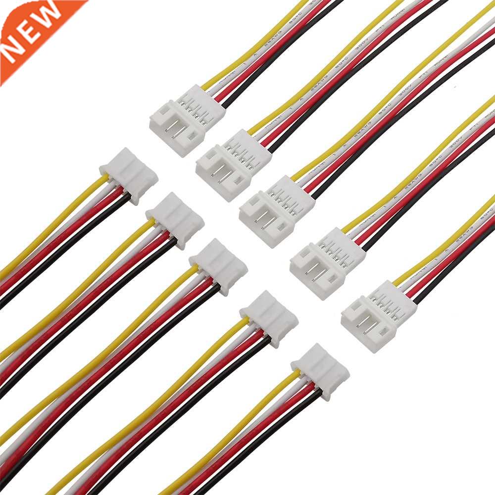 2/5/10 Pairs JST PH 2.0 4 Pin Male Female Plug Jack Wire Con