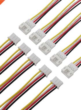 2/5/10 Pairs JST PH 2.0 4 Pin Male Female Plug Jack Wire Con