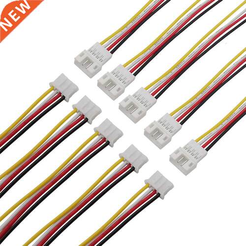 2/5/10 Pairs JST PH 2.0 4 Pin Male Female Plug Jack Wire Con