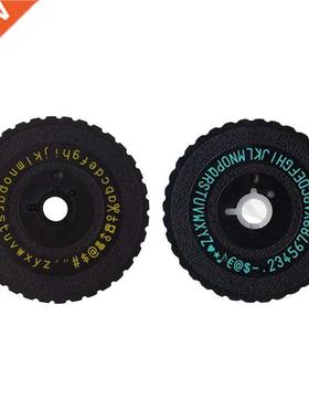 Motex E101 Embossing Printer Label Maker Wheel For 9mm 3D Ma