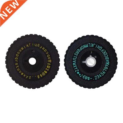 Motex E101 Embossing Printer Label Maker Wheel For 9mm 3D Ma
