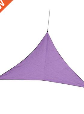 4m Outdoor Triangle Sun Shade Cloth Sail Canopy Waterproof U