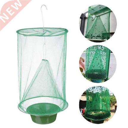 4 Pack Outdoor Ranch Fly Trap Foldable Hung Fly Trap