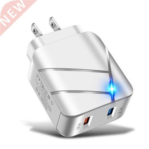 Usb Marquee Luminous Travel Charger Tablet Smart Phone Effic