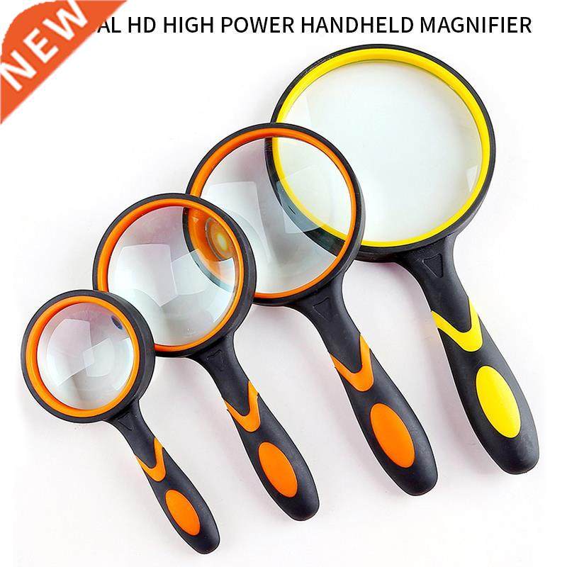 50/65/75/100mm magnifying glass portable handheld magnifier