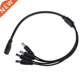 45cm DC 1 Female to DC 4 Male Plug Power Cord Adapter Connec