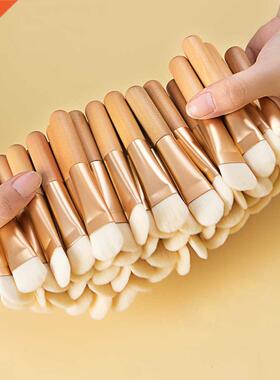 5/10/20Pcs Small Size Flat Makeup Brushes Cosmetic Powder Fo