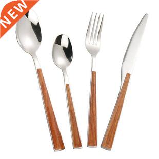 Flatware Metal Western Steel Stainless Set Tableware