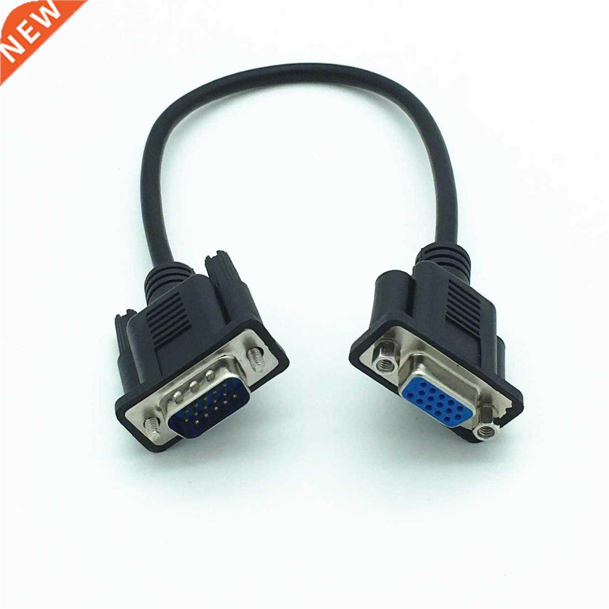 vga hdtv/hd15 male to female cable can be mounted on a face