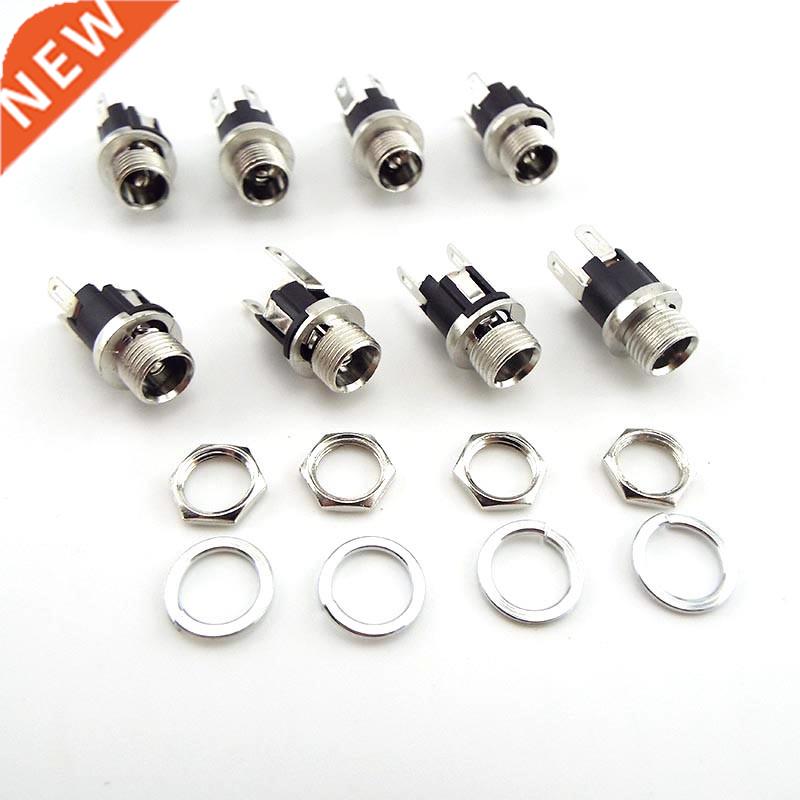 2/5/10Pcs 5.5 x 2.1mm DC Power Jack Panel Mount Terminal  P